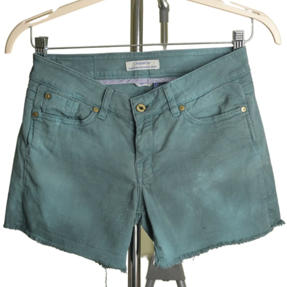 OndadeMar Teal Jean Shorts - Size 8 UK / 28 American